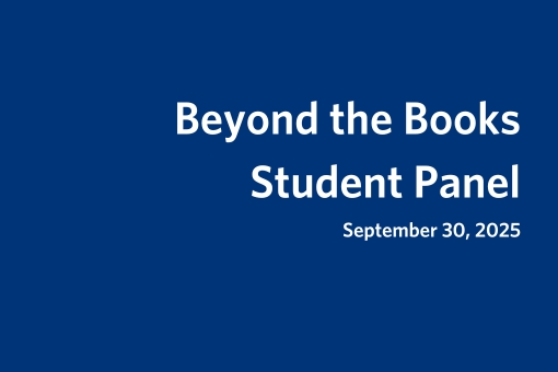 Beyond the Books Student Panel