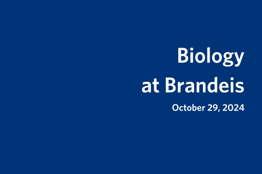 Biology at Brandeis