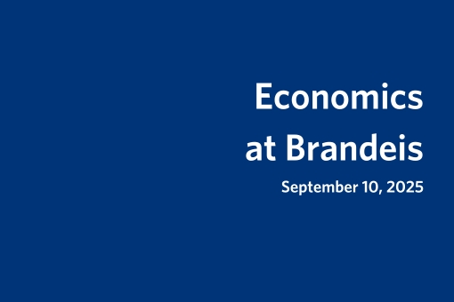 Economics at Brandeis
