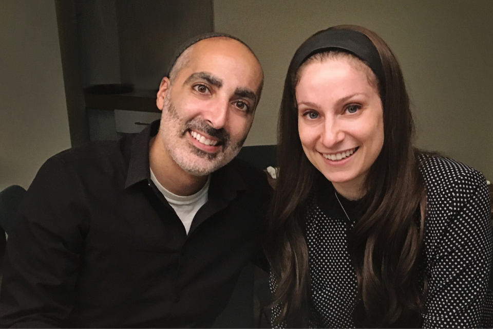 Yoanna (Freedman) Rofeh with her husband, Yeshivah University professor Rabbi Beny Rofeh