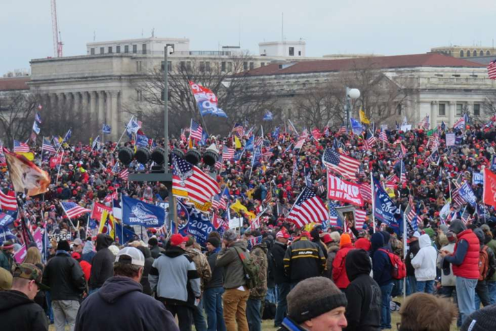 Crowd on the mall