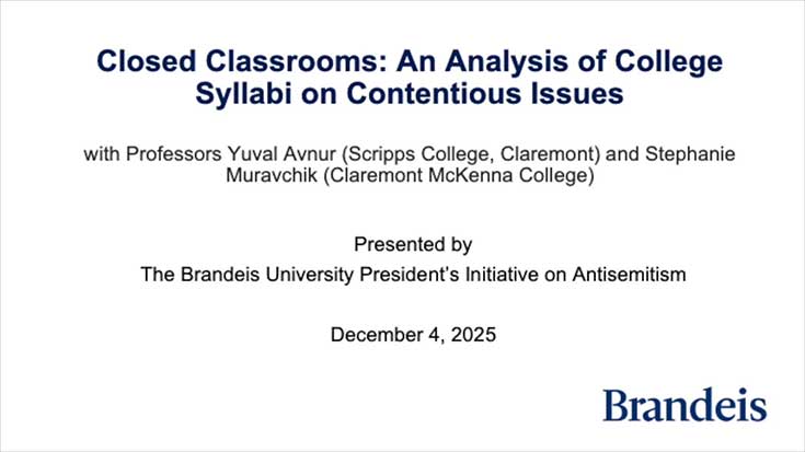Title slide: Closed Classrooms: An Analysis of College Syllabi on Contentious Issues