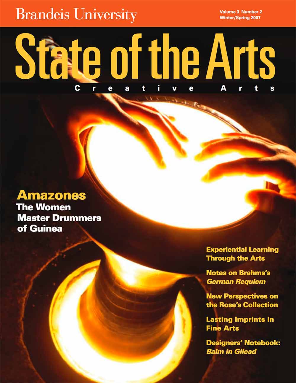 Spring 2007 State of the Arts Cover