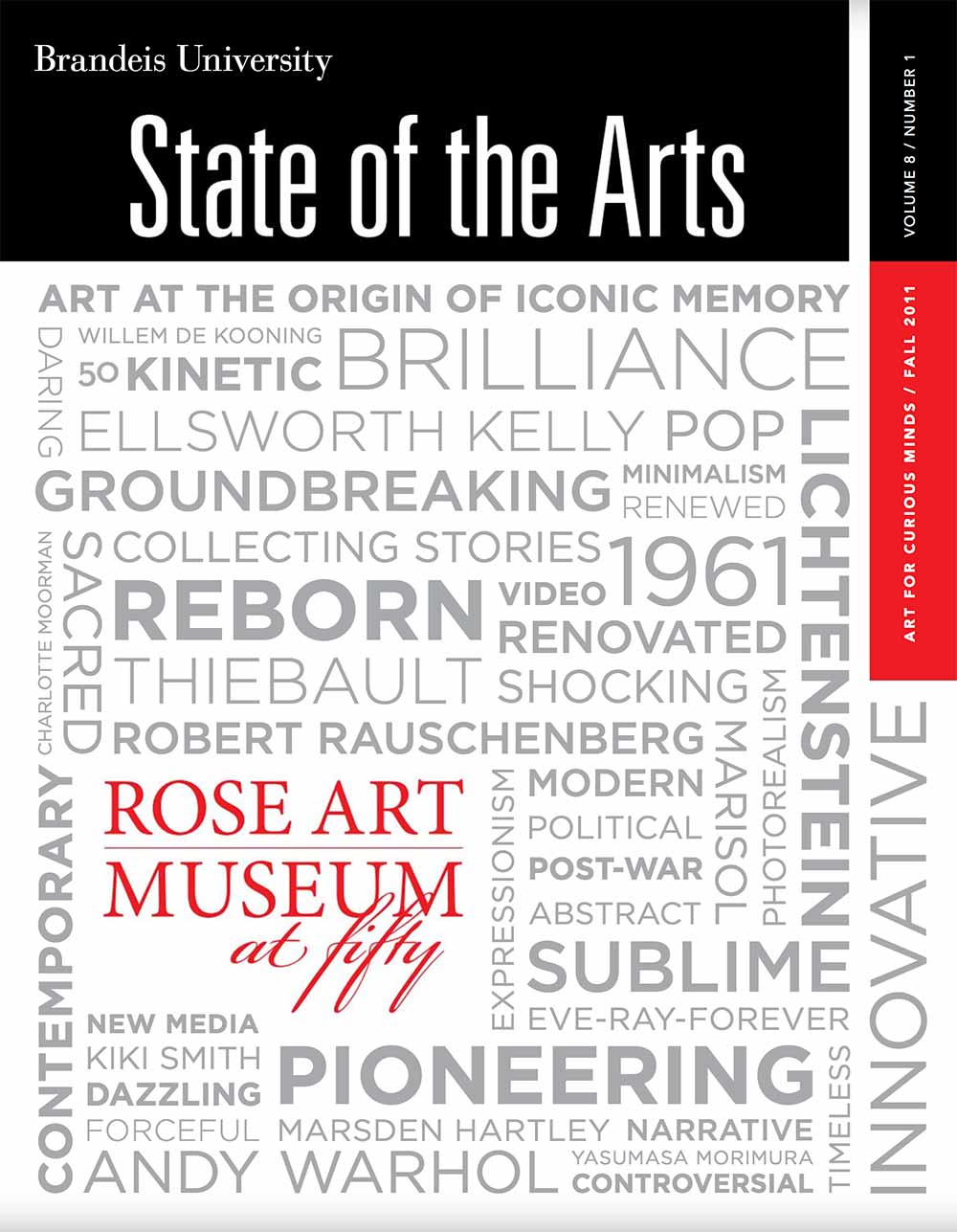 Fall 2011 State of the Arts Cover