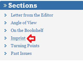 listing of sections in brandeis magazine