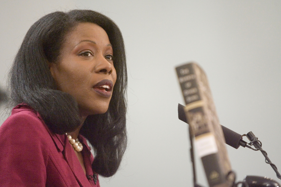 Headshot of Isabel Wilkerson