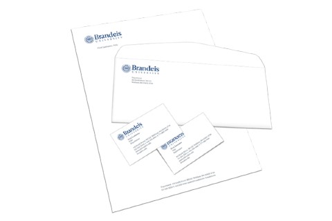 Collection of Brandeis stationery