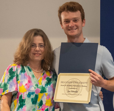 Jon Standlee and Faculty Member