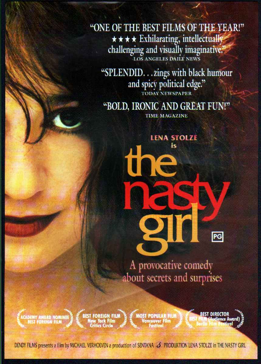 Film poster for "Nasty Girl"