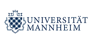 University of Mannheim logo in blue text