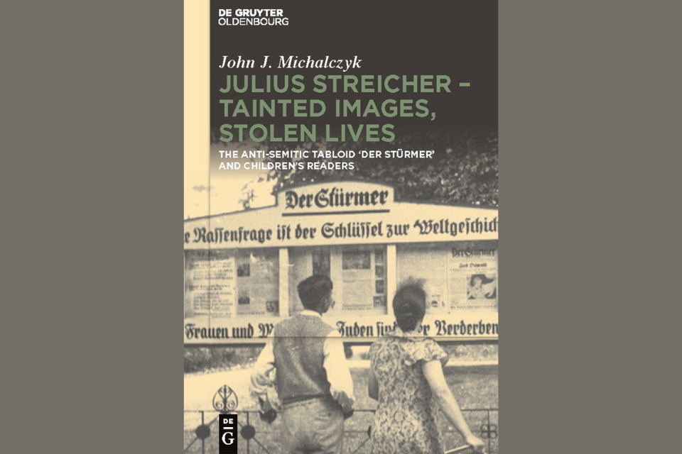 Book cover in sepia tones