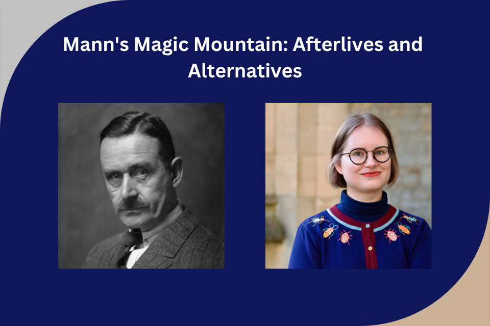 Head shot of speaker Anna Katsman and a picture of a creative brain