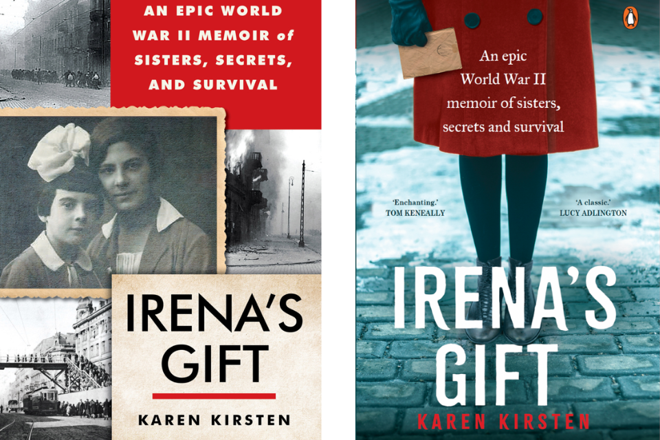 Head shot of speaker Anna Katsman and a picture of a creative brain