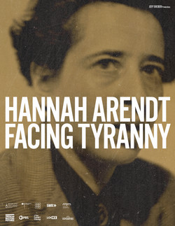 Sepia movie poster for Hannah Arendt