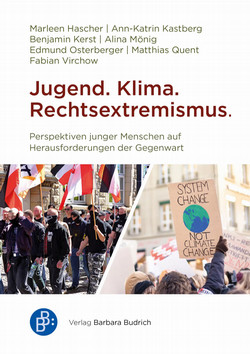 Book cover for Extremism book on climate change.