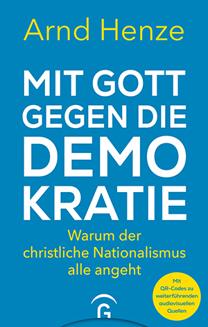 Blue and white cover of Arndt Henze's book