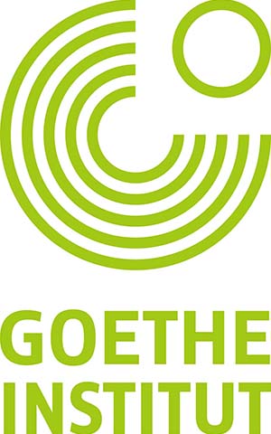 green G with "Goethe Institut" written underneath
