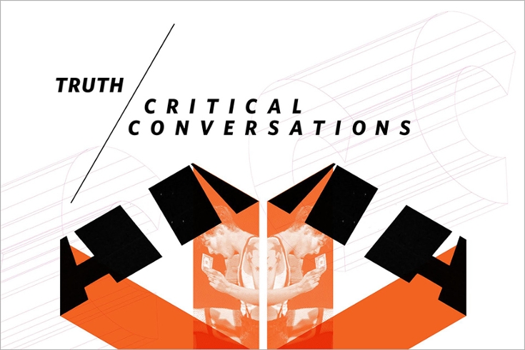 Poster for the Critical Conversations Series