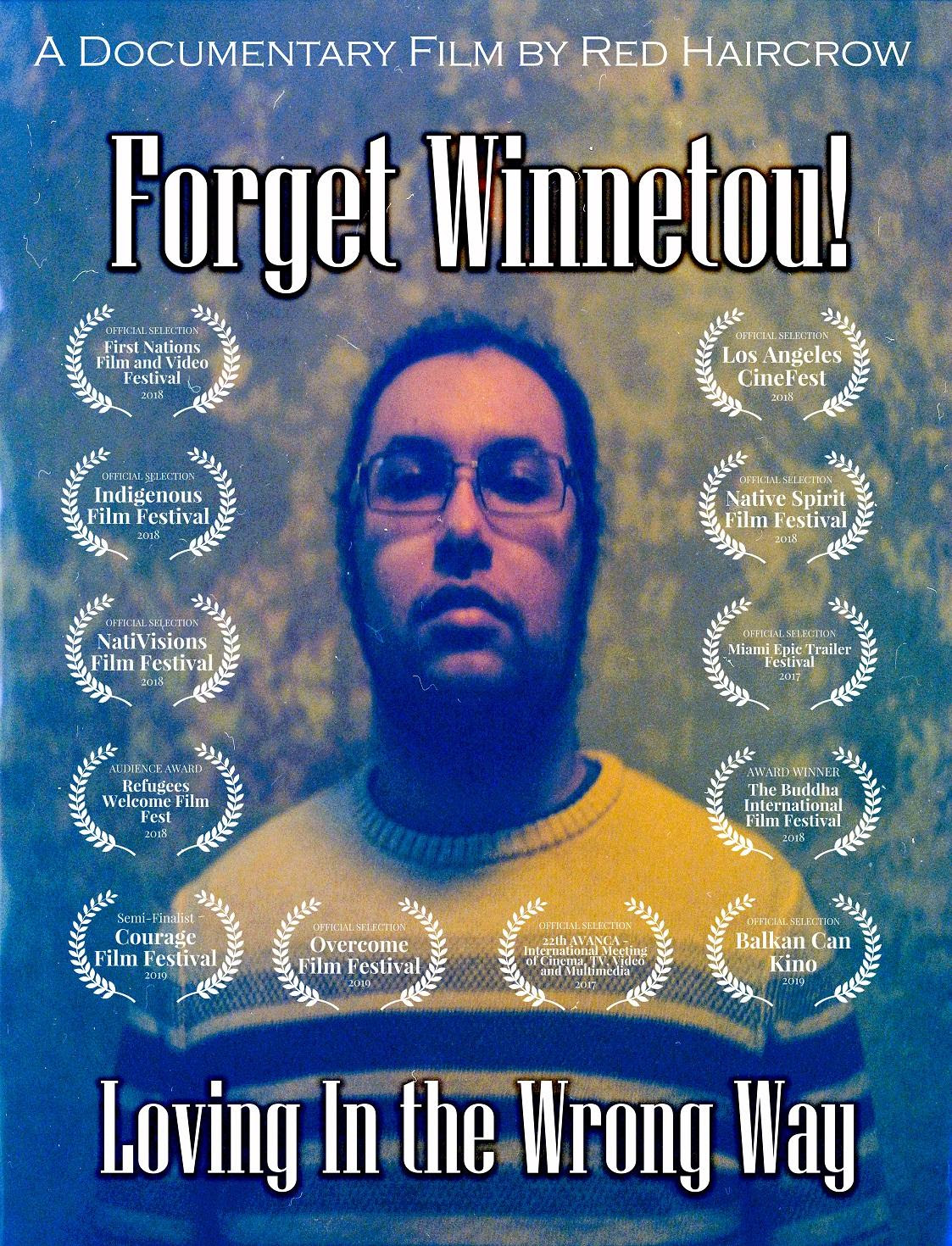 Poster for the film "Forget Winnetou!"