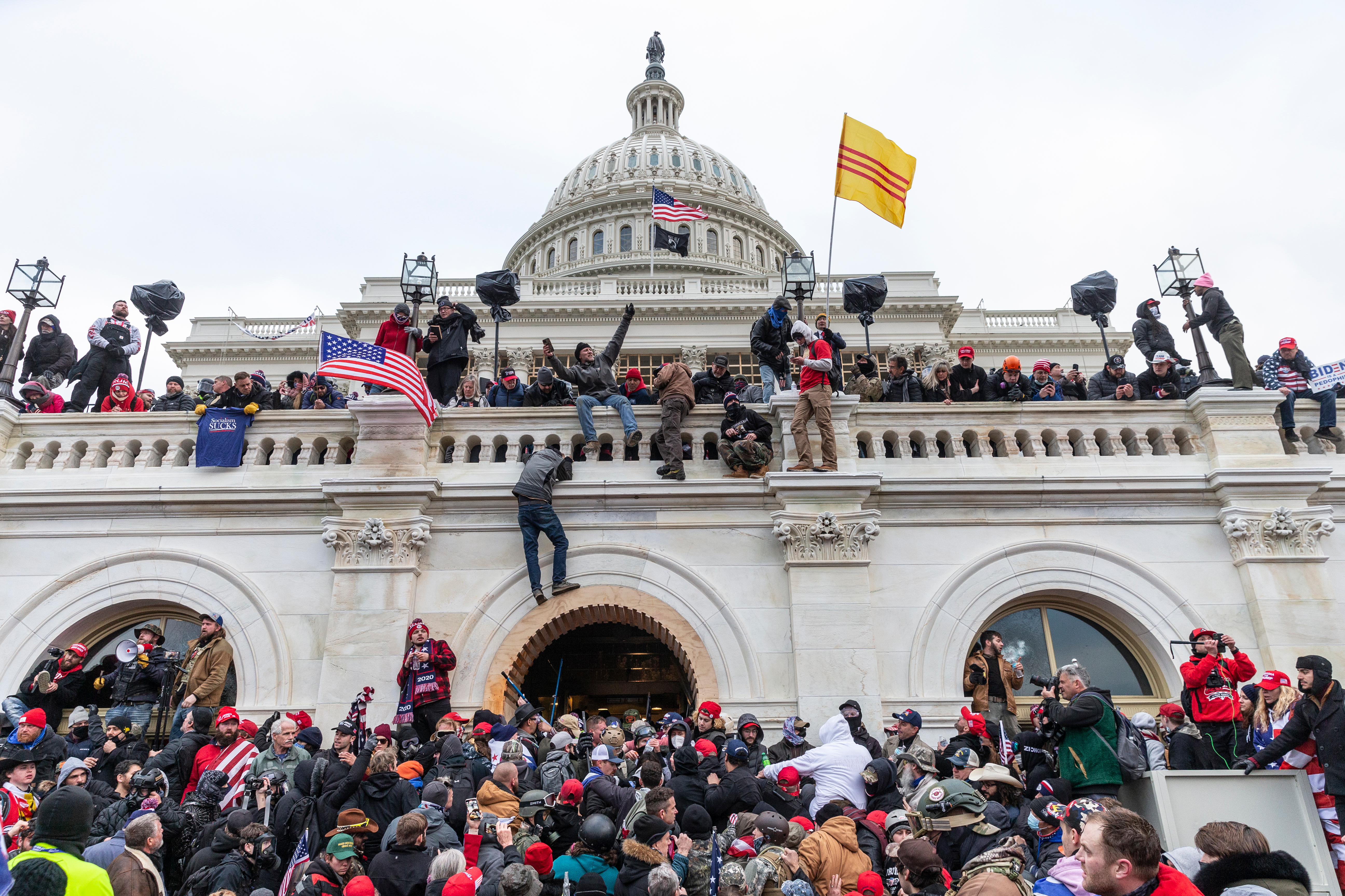 Attack of the Capitol on January 6th, 2021