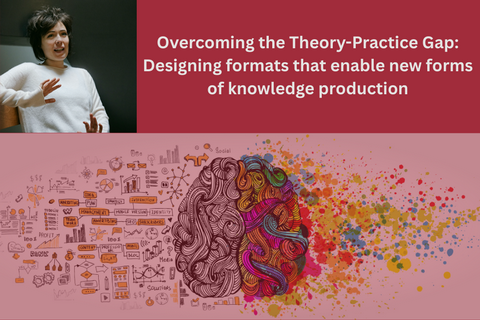 red shaded image of a brain with a picture of Anna Katsman speaking