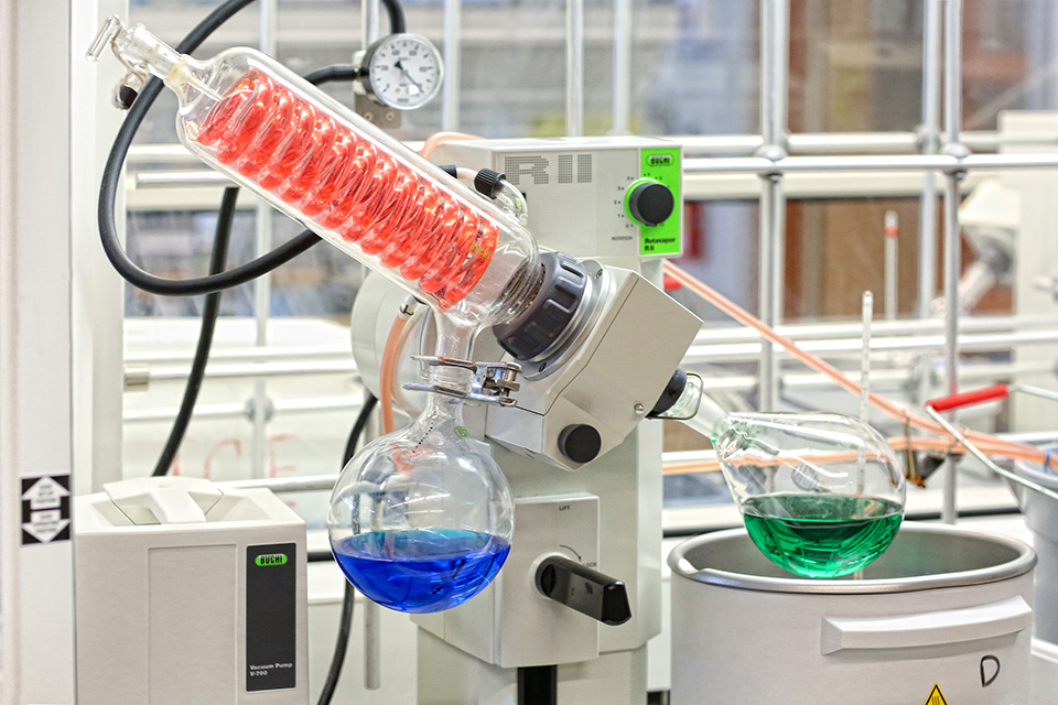 Chemistry research lab at Brandeis