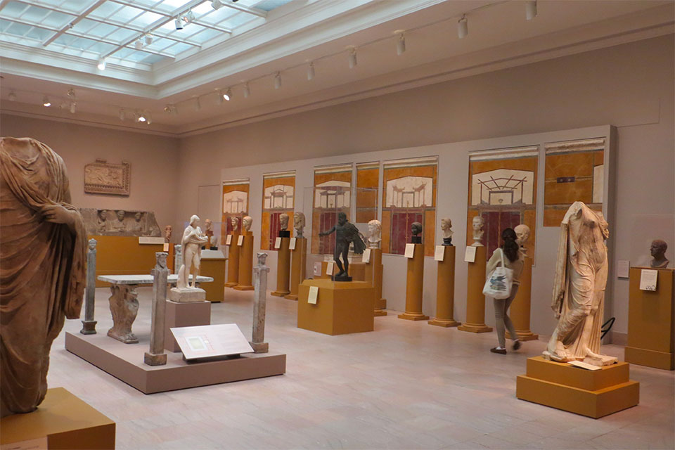 The Roman Room at the Boston Museum of Fine Arts