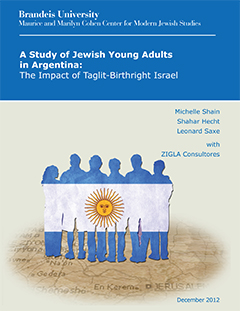 A Study of Jewish Young Adults in Argentina cover