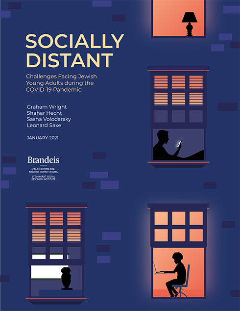 Report cover for "Socially Distant"