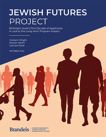 Jewish Futures Project 2019 report cover
