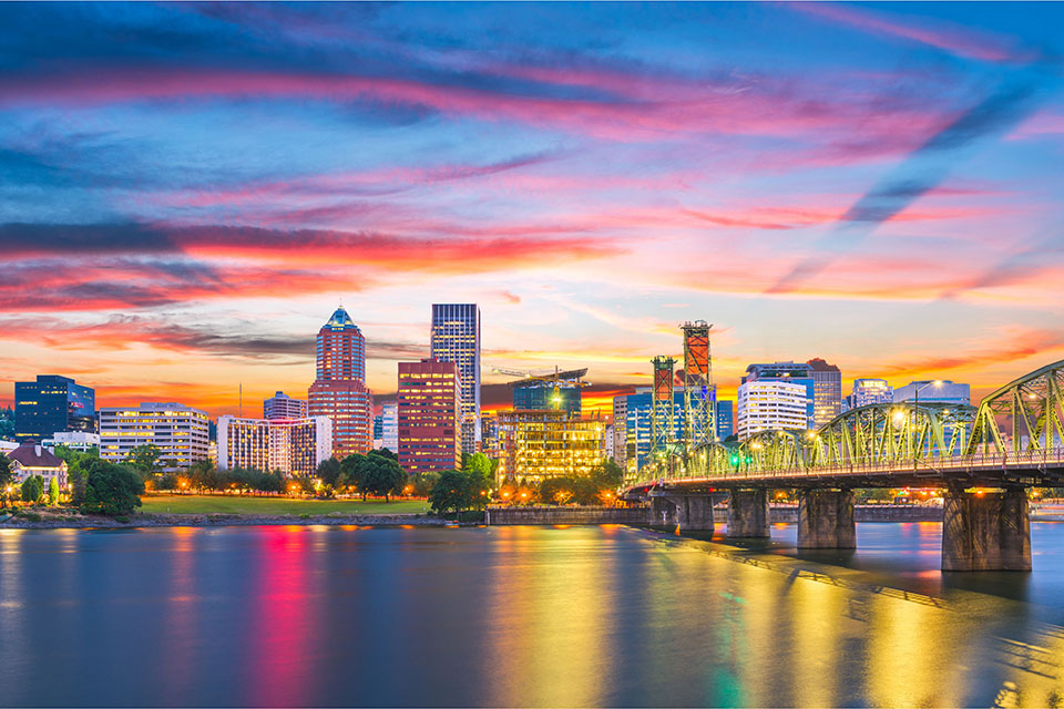 Portland skyline