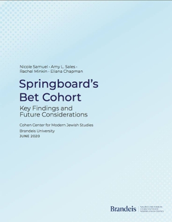 Springboard report cover