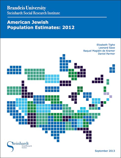 American Jewish Population Estimates 2012 cover