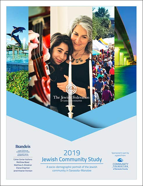 2019 Sarasota-Manatee Jewish Community Study report cover
