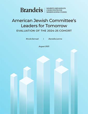 American Jewish Committee Leaders for Tomorrow Report Cover