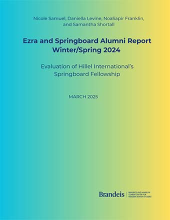 Springboard evaluation report cover