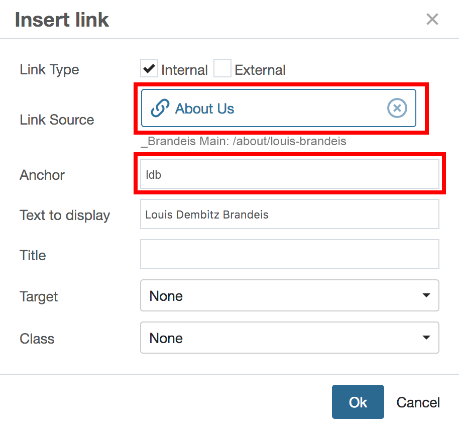 Linking to an anchor on an external page