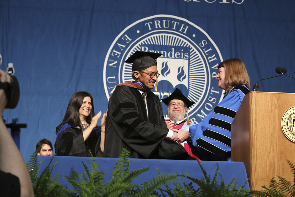 n honorary degree is conferred upon Jack Whitten, an acclaimed abstract artist and political activist.