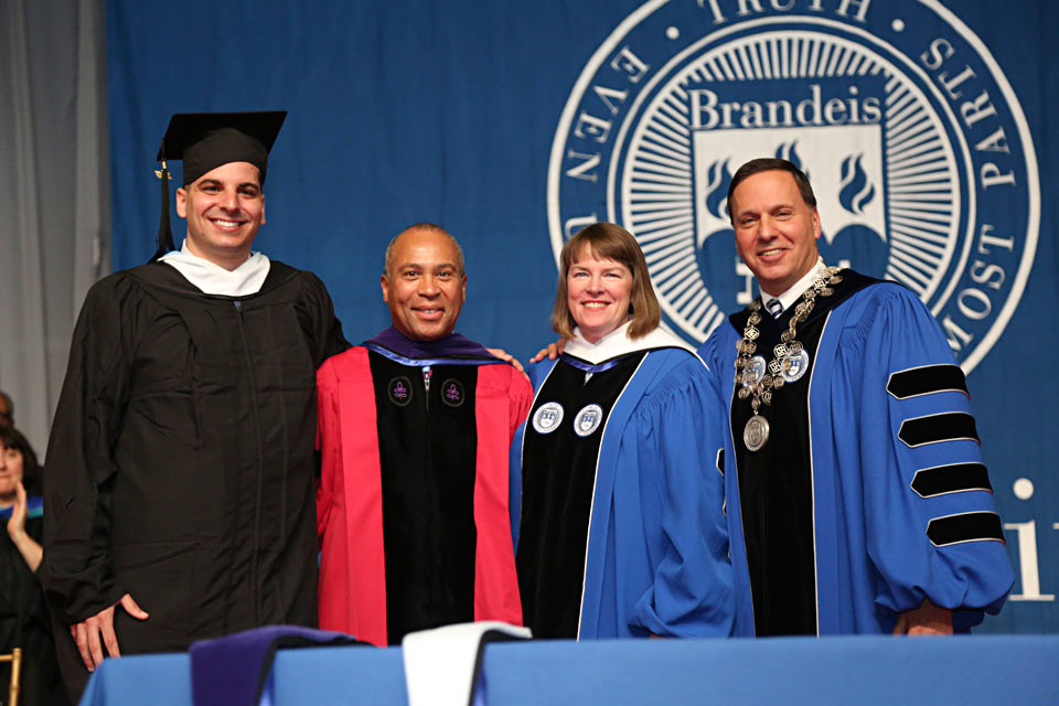 Ohad Elhelo, Deval Patrick, Lisa Lynch, President Ron Liebowitz