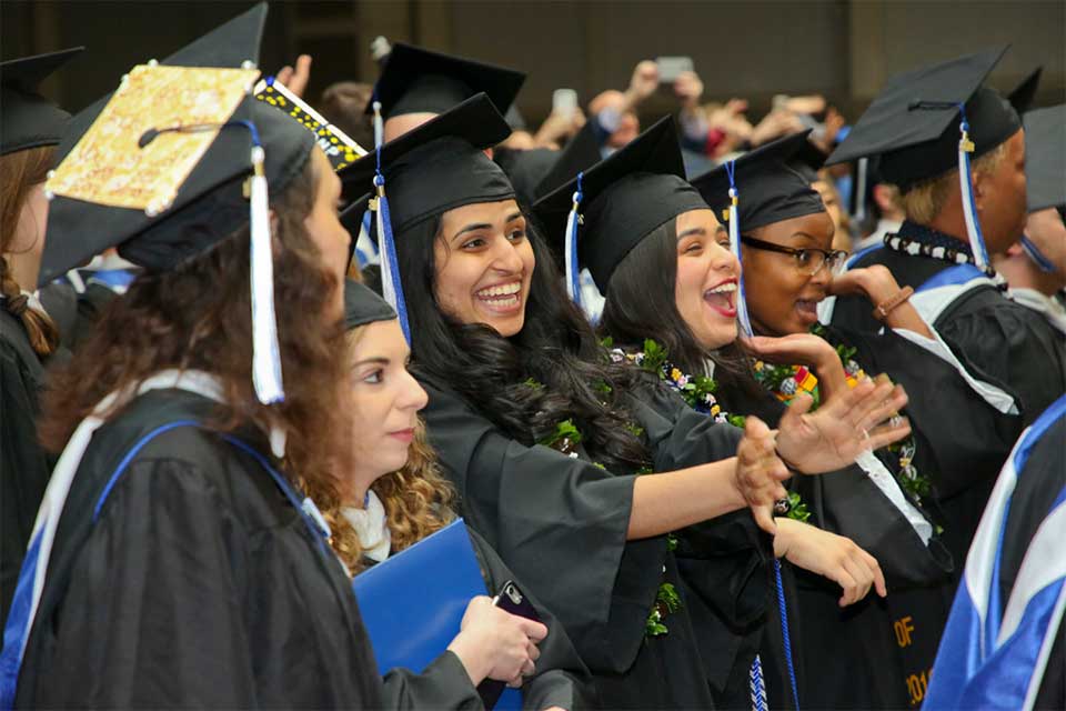 Graduates celebrate