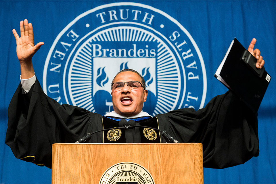 Freeman A. Hrabowski delivers the keynote address