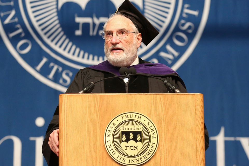 Meyer Koplow addresses graduates