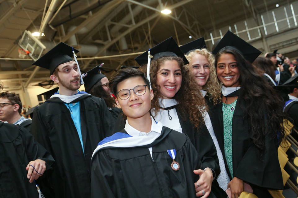 A group of graduates