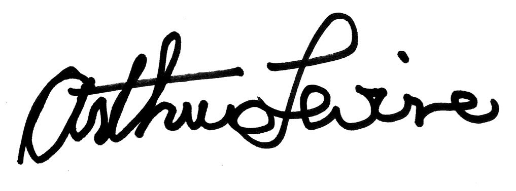Arthur Levine's signature