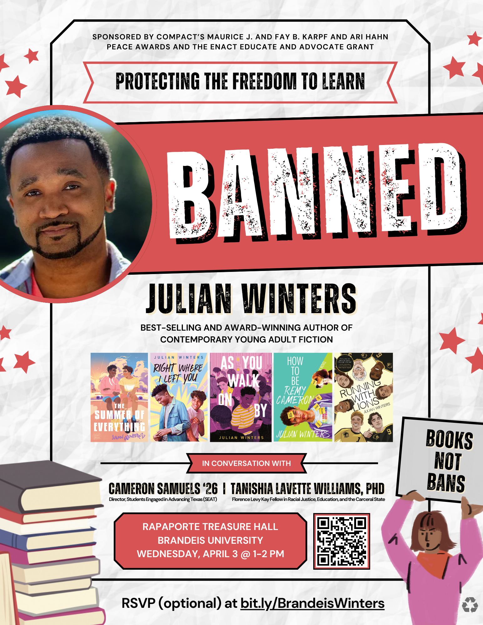 Banned: Protecting the Freedom to Learn Flyer