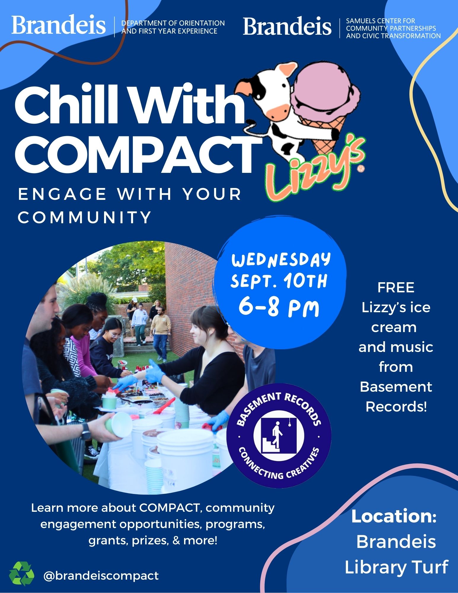 Chill with COMPACT 2025 Flyer