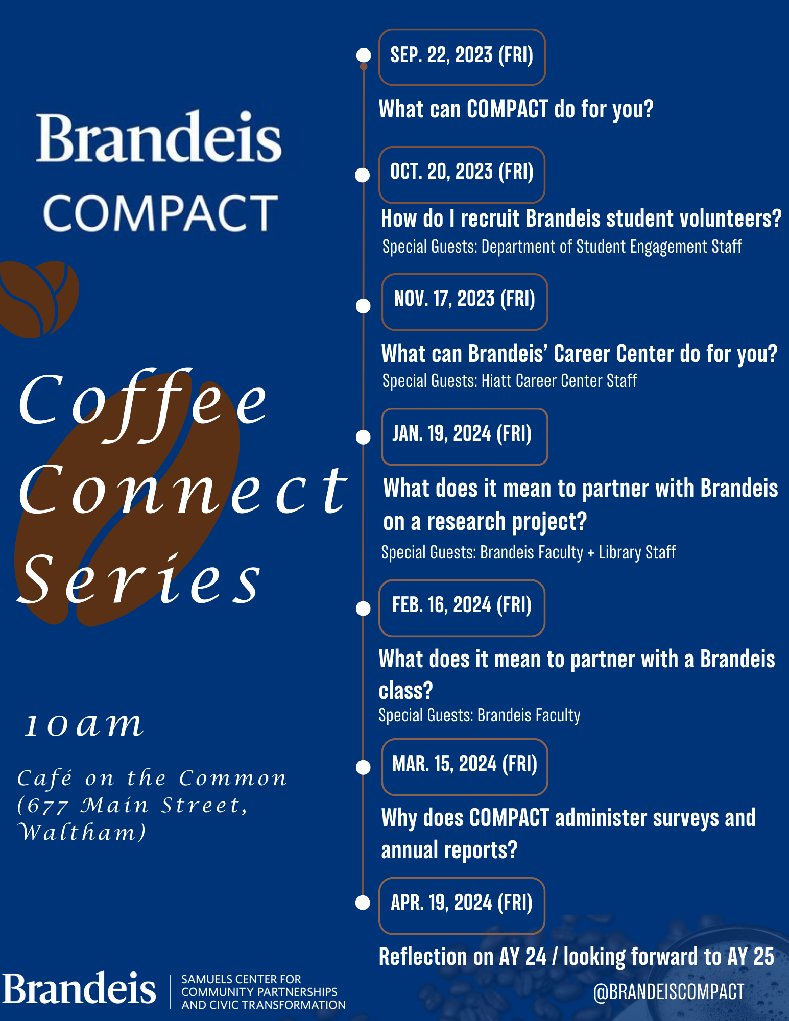 COMPACT Coffee Connect Series Flyer