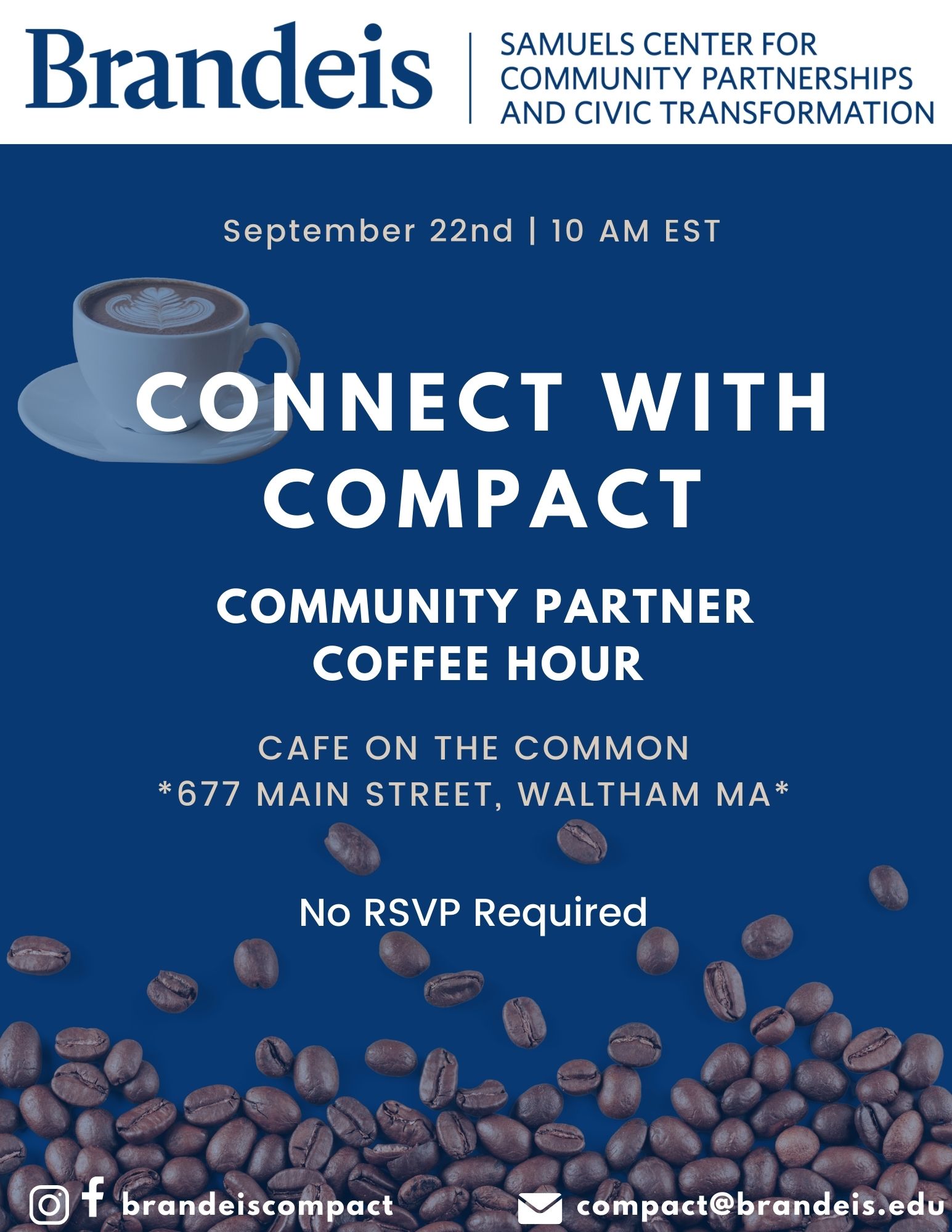 Events and Deadlines Events Samuels Center for Community