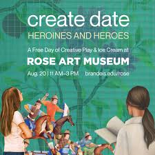 Create Date: Heroines and Heroes in Art Flyer