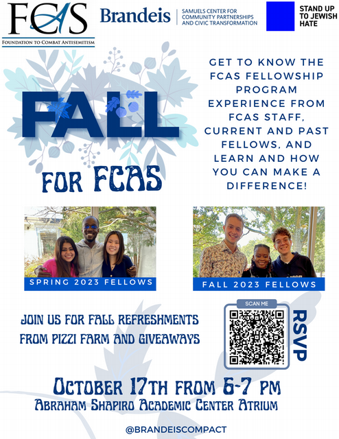 Fall for FCAS 2023 Flyer